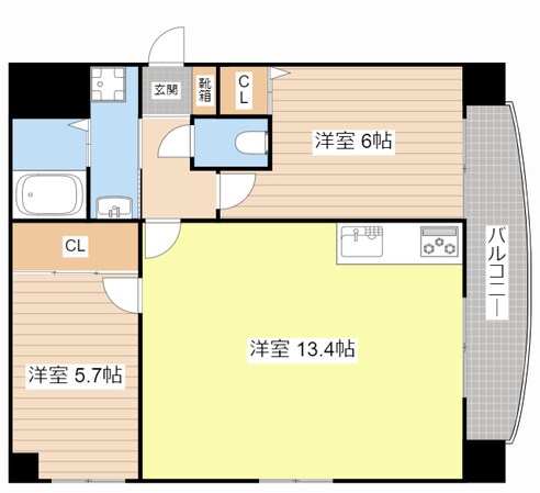 Harmony　Saitoの物件間取画像